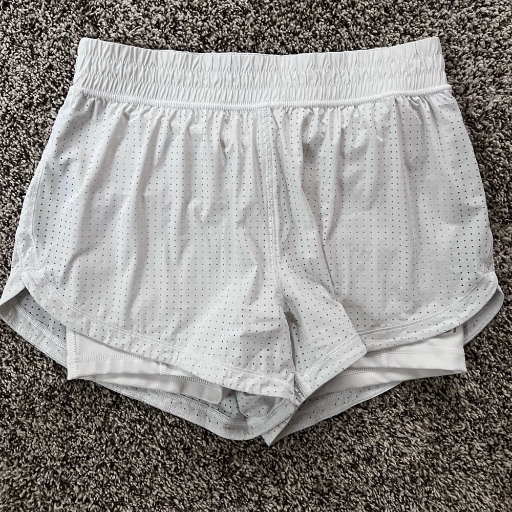 GAP White Athletic Shorts for Women